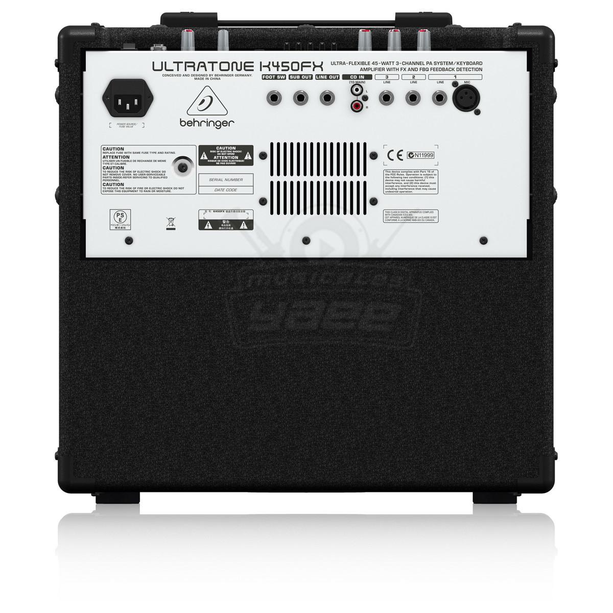 Behringer K450FX Ultratone Amplificador de Teclado